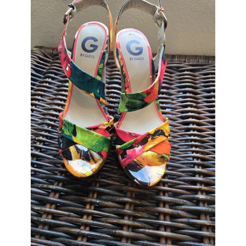 G By Guess Multicolored Bright Platform 5